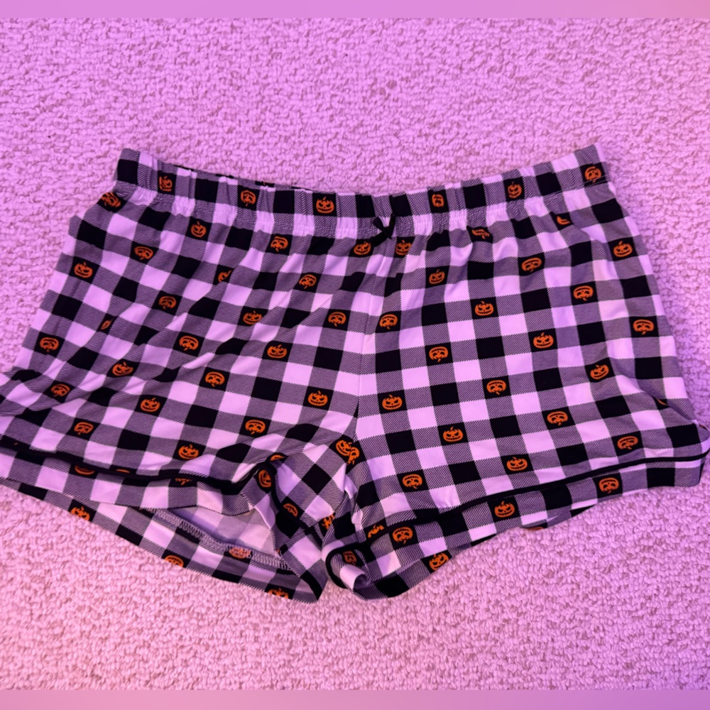 Pumkin Halloween Pajama shorts